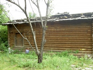 農村部の素朴な住居