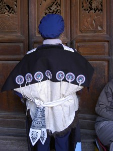 麗江ナシ族女性の民族衣装